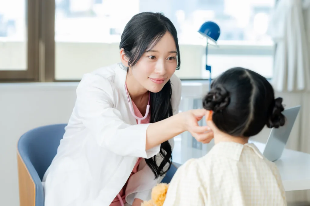 生まれつき眼瞼下垂の治療方法​